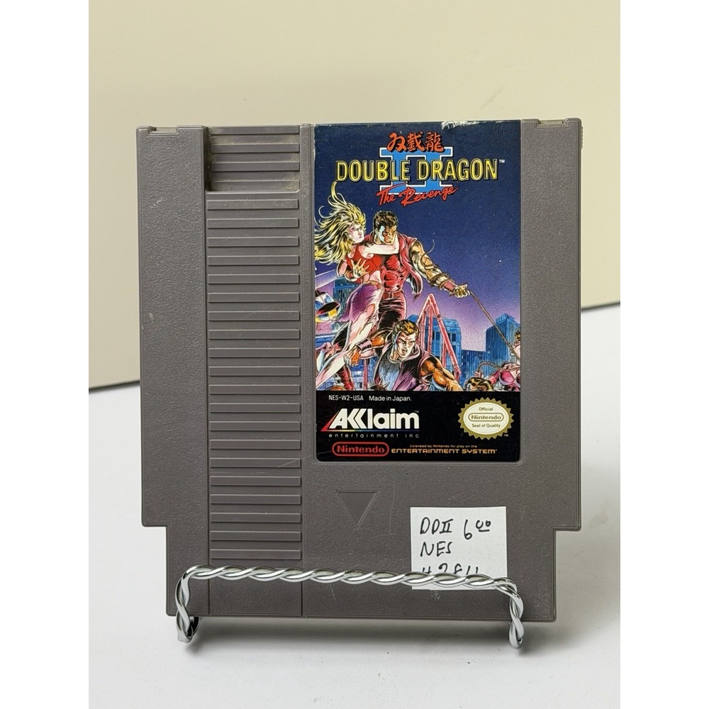 Double Dragon 2 II: The Revenge Nintendo NES, 1990 Video Game Cartridge